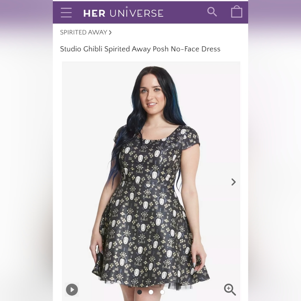 Her Universe Studio Ghibli Spirited Away Posh Dress